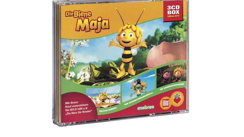 Die CD-Box mit Geschichten von Biene Maja